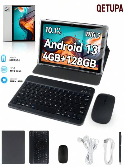 Qetupa 10.1インチ Android 13 タブレット M9-4 新品 Qetupa M9-4 10 1インチ Android 13 タブレット 6GB RAM+