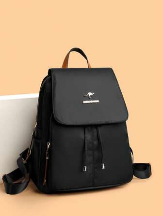 Retro Women Oxford Female Backpacks Purses Designer Ladies Large Capacity Bag RuckBagks High Quality Bookbags 2024