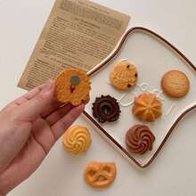 1pc/9pcs Simulation Cookie Refrigerator Magnets, Magnetic Decoration, 3D Cookie Refrigerator Decoration Magnets - Multicolor - View 5