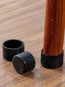 Set de 4 tapas de silicona para patas de sillas, transparentes, protectoras para suelos de madera dura, antideslizantes, antirayado y silenciosos, deslizadores de muebles para patas de sillas, protectores de suelo rectangulares para sillas, tapas de silicona para patas de sillas y mesas, sofás