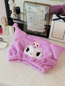 SANRIO 1 chiếc mũ trùm tóc hoạt hình - Siêu thấm hút, nhanh khô, mềm mại và thoải mái - Khăn trùm tóc thời trang giúp tạo kiểu tóc dễ dàng, thích hợp cho mùa tựu trường, khăn tắm cho tiệm làm đẹp, khách sạn, thể thao, đồ dùng thiết yếu tại nhà, khăn tắm, chăm sóc da. - Nhiều màu - Xem 6