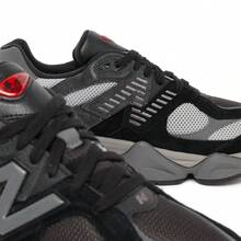 New Balance 9060 Black Castlerock Grey U9060BLK Men's Fashion Sneaker New - 黑色 - 查看 4