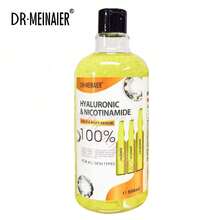 500毫升玻尿酸、烟酰胺、维生素C、AHA面部精华液，祛斑亮肤保湿身体精华液，节日礼品（正品DR.MEINAIER）
