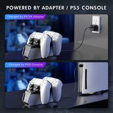 P5 Controller Charger With Protective Chip And LED Indicator, P5 Charging Docking Station, 2-Hour Quick And Safe P5 Charger