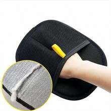 1pc/2pcs Pet Hair Remover Glove, Static Electricity Pet Grooming Brush, Dual-Sided Fur Deshedding Brush, Pet Grooming Glove, Cat Dog Shedding Brush, Cat Grooming Supplies - Multicolor - View 11