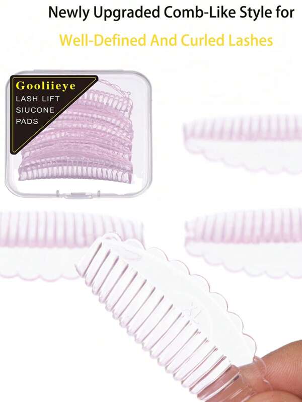 4 Pairs Multi-Color Best-Selling Cross-Border Eyelash Pad Strips, Cover Lash Curling Assist Extension Tool, Self-Adhesive