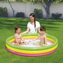 Piscina gonfiabile Klack BestWay Swim Play Pool 1.52m x 30cm - divertimento per bambini a partire dai 2 anni - Consegna in 24/48 ore GRATUITA! - Multicolore - Visualizzare 2