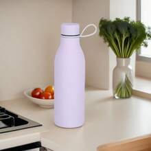 客製化姓名運動水壺 500ML/17OZ 雙層不鏽鋼保溫窄口水瓶附掛繩，冷熱皆適用，適合戶外、瑜珈、居家、生日與節日禮物、畢業禮物 - 多色 - 查看 5