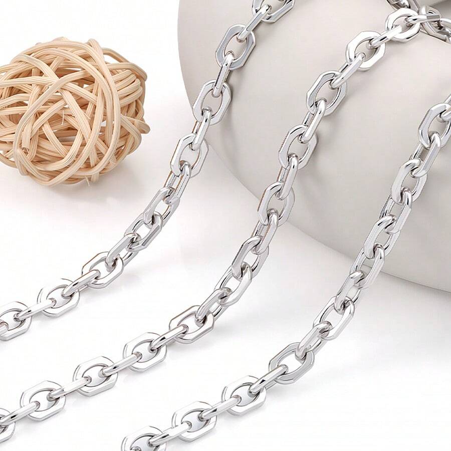 100cm Stainless Steel Oval Chain, Jewelry Making Chain Suitable For Men And Women - Oval Chain - View 1