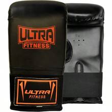 CROSS Filled 3ft 4ft, 5ft Boxing Punch Bags With Gloves, Chain & Wall Bracket - Black - View 5