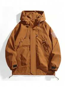 Spring Women Winderbreaker Jacket Waterproof Lightweight Loose Fit Outdoor Jacket Long Sleeve With Hooded Spring Women Clothes