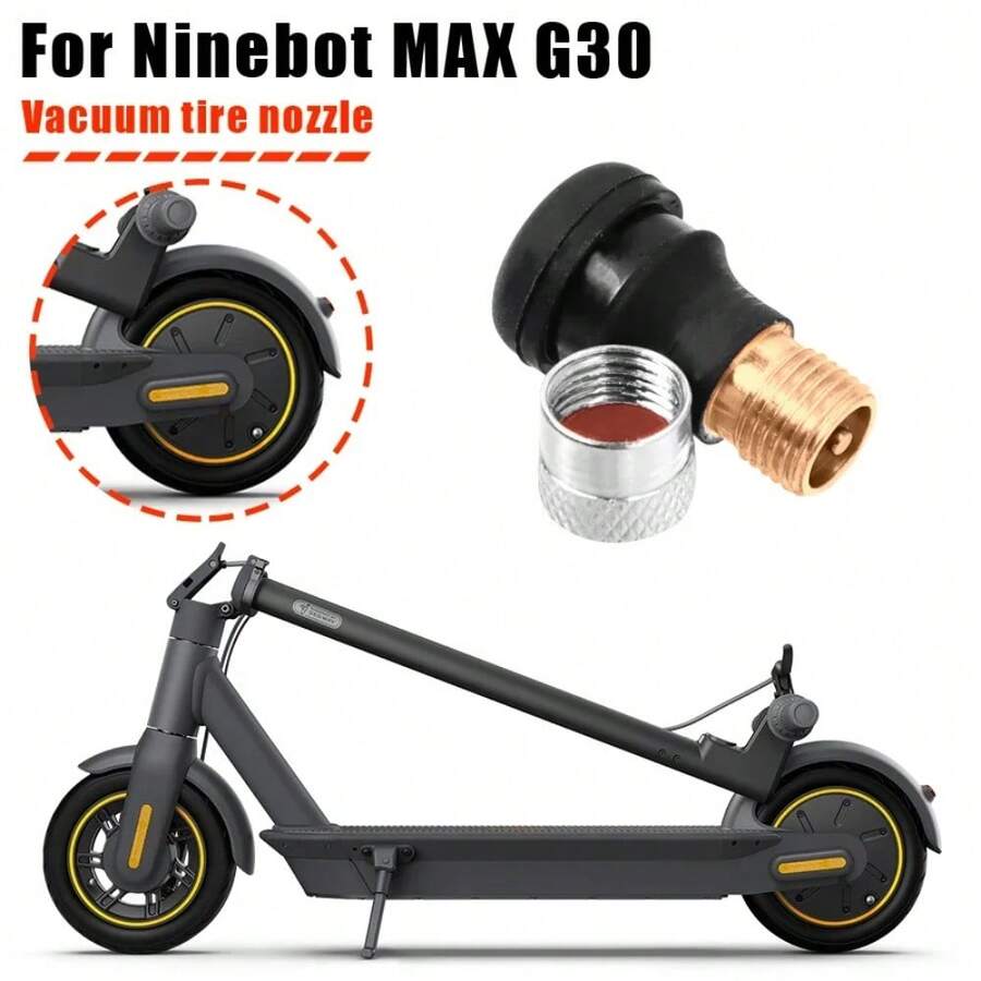 Vacuum Tubeless Valves For Ninebot Max G30 Electric Scooter For Mi M365 Pro/Pro 2 Tyre Tubeless Tire Wheel Gas Valve Parts - Yellow - View 1