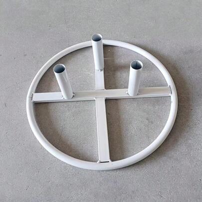 Base para vara de flor artificial, decoración para el hogar, soporte para flor para jardinería, artesanía, parque al aire libre, ornamento para el hogar