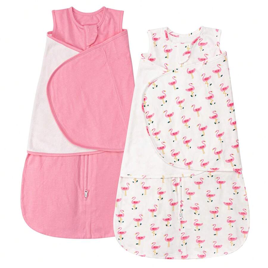 Baby Sleeping Bag Wrap 1.0 TOG Baby Wearable Blanket Newborn Sleeping Bag Swaddle For Newborn Infant Boy Girl 0-12 Months