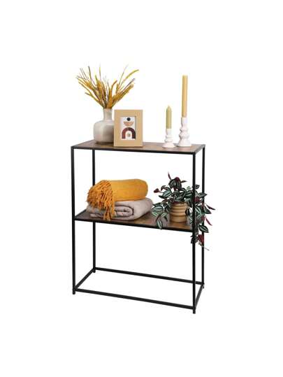 Well Home Iron Side Tafel MDF Shelves, 70 31 85 Cm. Free 24/7 Delivery.