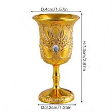 1pc Rose Floral Stem Glass, Suitable For Wine, Juice, Beverage, Water, Champagne At High-End Restaurants, Bars And Home, Multi-Color Options, Decorative Tabletop Glassware