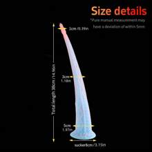 Liquid Silicone Octopus Tentacle Anal Plug Sex Toys Anal Toys Soft Anal Dildo Huge Dildo With Suction Cup Animal Dildos Sex Toys Anal Toys Big Butt Plugs Female Masturbator Prostate Massager G-Spot Stimulator Anus Dildo Large Buttplug Adults Sex Product For Men Women Lesbian Ass Plug Progressive Vaginal Anal Stimulation Monster Penis Big Buttplug Sex Toys For Vagina Anal Sexy Toys For Couples 18+ Sex Shop