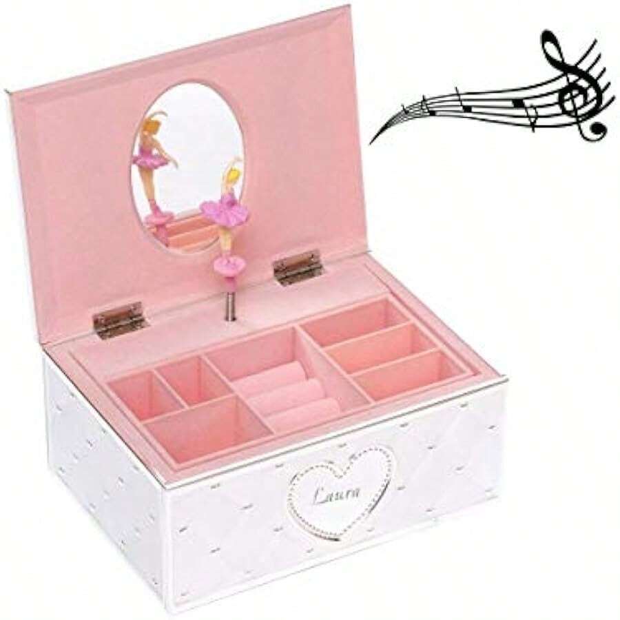 Design Jewellery Box Musical Box Ballerina With Engraving Jewellery Box Musical Box Ballerina Jewellery Gift - as pic - View 1