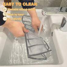 衣柜整理器牛仔裤T恤抽屉式收纳盒内衣胸罩袜子收纳盒衣服衣柜隔层分类袋裤子内裤袜子衣柜抽屉式胸罩内衣格子打包盒网格折叠衣柜整理器衣服分隔盒衣服收纳整理盒家用卧室书包学校用品学校用品 - 彩色 - 查看 6