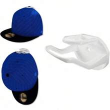 24PCS/10/5/1PC Adhesive Hat Hooks, Suitable For Walls, Sturdy Hat Hook Storage Rack, Simple Home Decoration Hat Rack Display Rack, No Drilling Required, White