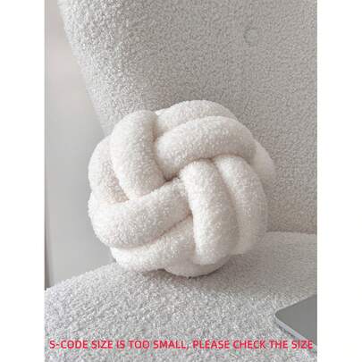 1pc Solid Color Versatile Plush Octagonal Decorative Throw Pillow, Suitable For Sofa, Coffee Table, Bedroom And Bedside