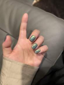 MISS SHAKA 10毫升春夏美甲绿蓝猫眼凝胶指甲油2025新款美白流行美甲沙龙专用美甲用品 - 彩色 - 查看 3