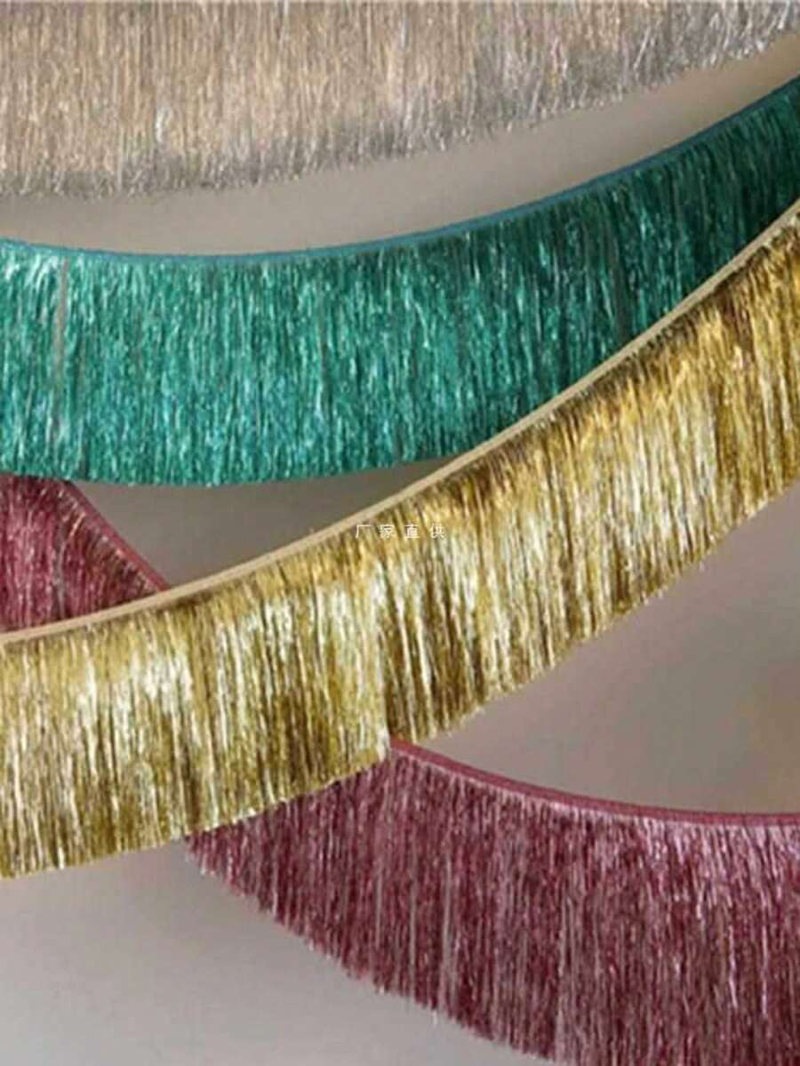 kumozawa 1 peça - Decorações com Borlas, Serpentinas, Perfeitas para Casamentos, Aniversários, Decorações de Formatura, Decorações de Formatura 2025 - Multicolorido - Visão 1