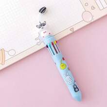 1pc Creative Cute Pendant Colorful Ballpoint Pen Graffiti Pen Student Gift Prize Stationery