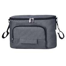 Baby Stroller Bag With Cup Holders, Stroller Accessories Bag Large Space Pockets For Bottle, Diaper, Phone, Toys, Baby Items, Fits All Strollers - Multicolor - View 3