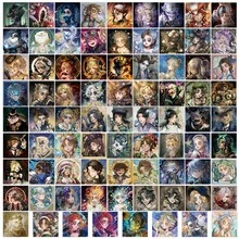 78pcs Cartoon Character Graffiti Sticker Set For Decorating Water Bottles, Luggage, Planner Etc DIY - Multicolor - View 1