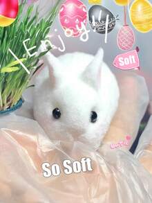 1 件兔子挤压玩具，适合办公室职员、学生缓解压力和娱乐，适合所有年龄段的派对礼物和生日礼物，玩具，粉色，玩具，便携式坐立不安挤压玩具，适合办公桌和旅途中，理想的节日礼物，小礼物装饰可爱有趣，圣诞礼物，派对礼物，礼品袋填充物，课堂奖品 - 彩色 - 查看 5