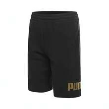 Puma 2025 Unisex Essentials Woven Shorts - Black - View 1