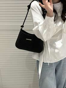 New Crescent Moon Bag, Summer Creative Designer Sense Small Niche Underarm/Shoulder Bag