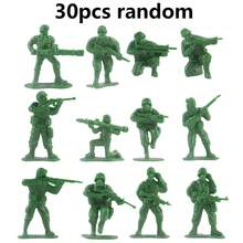 30/48pcs 5cm Military Soldier Miniature Figures Highly Detailed Plastic Army Model Set For Collectors Diorama Displays - Multicolor - View 12