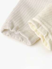 2/4 Pairs Of Children's Colorful, Cute Cartoon Animals (Duck, Dinosaur, Rabbit), Glue Point Non-Slip Protection, Mesh Mesh, Breathable Knitted Fabric, Spring And Summer Thin Style, Cute Style Knee Pads, Home, Crawling, Games, Parties, Holiday Gifts - Multicolor - View 6