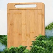 1/3 pièces [Planches à découper de cuisine en bambou] Planches à découper en bambou réversibles - Planches à découper de cuisine verticales pour la préparation des aliments