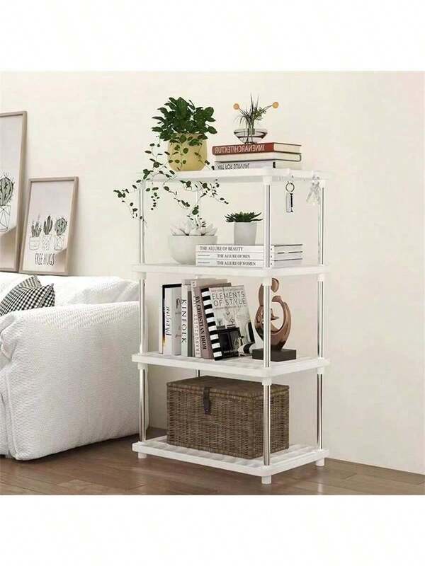 4 Floor Kitchen Bathroom Storagerack, Kitchen Bathroom Debris Floor Storagerack,Surface Storage,Snack Storage Rack