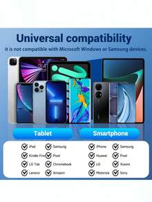 Universal Aluminum Alloy Capacitive Stylus This Capacitive Stylus Is Carefully Crafted From High-Quality Aluminum Alloy And Comes With 2 Replaceable Nibs, Making It Very It Has Wide Compatibility And Can Easily Adapt To Tablets And Phones With Ios Android And Windows Systems Rechargeable Battery 120mAh