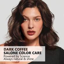 ONILYUA Champú para teñir el cabello 3 en 1, tinte natural semipermanente instantáneo para hombres y mujeres, con ingredientes herbales, cobertura 100% de canas. - Café integral - Ver 3
