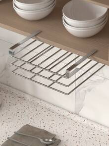 Soporte colgante para tabla de cortar de cocina con brazos anchos y resistentes deslizantes para evitar caídas, excelente para organizar de manera ordenada las tablas de cortar y liberar espacio en la cocina - Multicolor - Ver 4