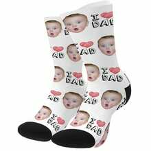 زوج جديد من جوارب مخصصة لعيد الآباء، جوارب متطابقة للأزواج، هدية تخرج، جوارب أنيقة مخصصة للرجال/النساء، جوارب رياضية مخصصة، هدايا عيد ميلاد مخصصة، هدايا عيد الحب، جوارب رجالية جديرة بالاهتمام