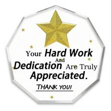 1pc, Polygon Acrylic Plaque, Plaques, Thank You Gifts, Employee Appreciation Gifts, Boss Gifts, Nurse Gifts, Teacher Gifts, Retirement Gifts, Spiritual Gifts For Women, Inspirational Gifts, Funny Office Decor, Desk Decor, Room Decoration, Aesthetic Room Decor