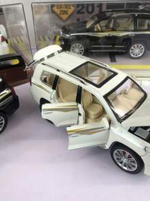 ESCBBXX 1pc Realistic Off-Road SUV Zinc Alloy Model Toy Car, Collection/Display Item - Size: 8.26"L X 3.74"W X 3.26"H, Alloy Exterior Detailed Interior, Openable Doors & Hoods, Rolling Wheels - Great As Collectible Metal Car Gift For Adults,Back To School