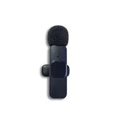 Playbox Electronics K8 Type-C Wireless Microphone Video Recording Live Streaming Interview Intelligent Noise Cancelling WIRELESS MICROPHONE - Black - View 5