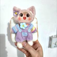 (Clothes Only) In Stock 10cm LinaBell Star Figure Changeable Outfit, 17cm Labobo Decorations Cute Colorful Changeable Clothes, Adorable Changeable Doll Overalls Set - Multicolor - View 2