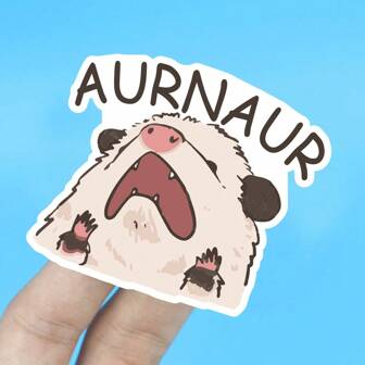 AUR Naur 贴纸，有趣的谚语，防水乙烯基贴纸，适用于计划簿、日记本、笔记本电脑、水瓶、笔记本、可爱的女孩/女性礼物、汽车贴纸、保险杠贴纸
