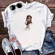1/2/3pcs Casual Style Girl With Coffee Application Heat Transfer Stickers - DIY Iron-On, Machine Washable, Multipurpose For T-Shirts, Hoodies, Pillows, Jeans, Bags - Plastic Material - Multicolor - View 5
