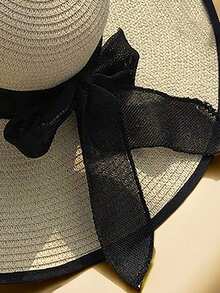 1pc Women's Summer Sun Shade Straw Beach Hat