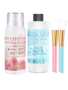 120ml/150ml/200ml Diamond Painting Sealant, Clear Polished Diamond Art Sealant, Protects Diamond Art, Glossy Finish Suitable For Craft Projects - Diamond Painting Sealant - View 8