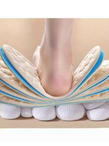 Breathable High Elasticity Shock-Absorbing Sports Insoles, Suitable For Men And Women,Ultra-Comfort Memory Foam Insoles For Men And Women - Anti-Odor, Sweat-Absorbing, Massage For Running, Sports, And Daily Wear - Breathable, And Foot Care Solution